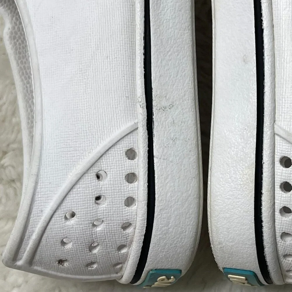 Native Kids White Miles EVA Foam Slip-On Sneakers Shoes Size 1